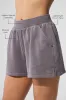 Washed Low Key Sweat Short - Cool Grey Wash sold by Alo Yoga