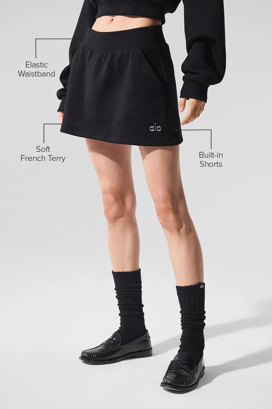 Accolade Skirt - Black sold by Alo Yoga product image thumbnail 2