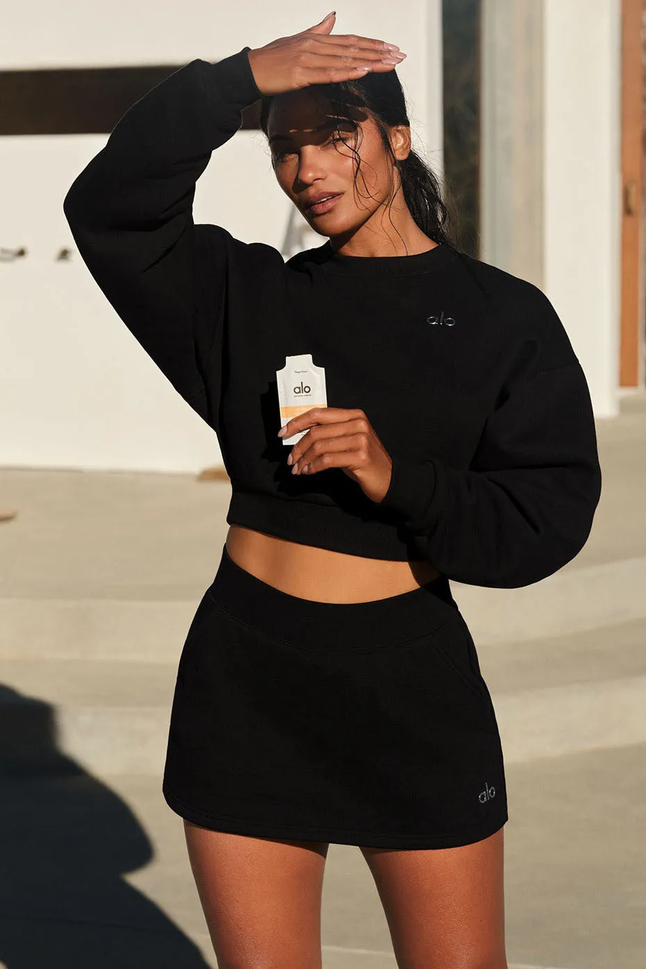 Accolade Skirt - Black sold by Alo Yoga