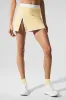 Airbrush Streamlined Skirt - Warm Butter/White sold by Alo Yoga