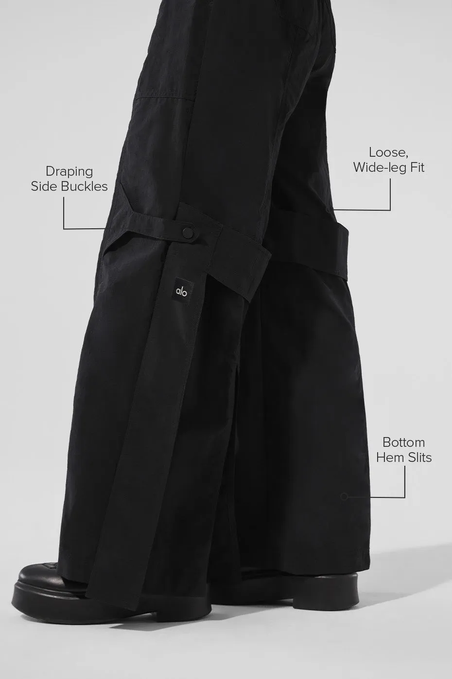 High-Waist Voyager Trouser - Black sold by Alo Yoga product image thumbnail 2