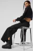 High-Waist Voyager Trouser - Black sold by Alo Yoga