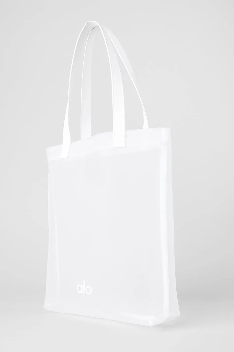 Sheer Era Tote Bag - White sold by Alo Yoga