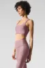 Airlift Sleek Bra Tank - Smoky Quartz sold by Alo Yoga