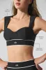 Airlift Alignment Bra - Black/White sold by Alo Yoga