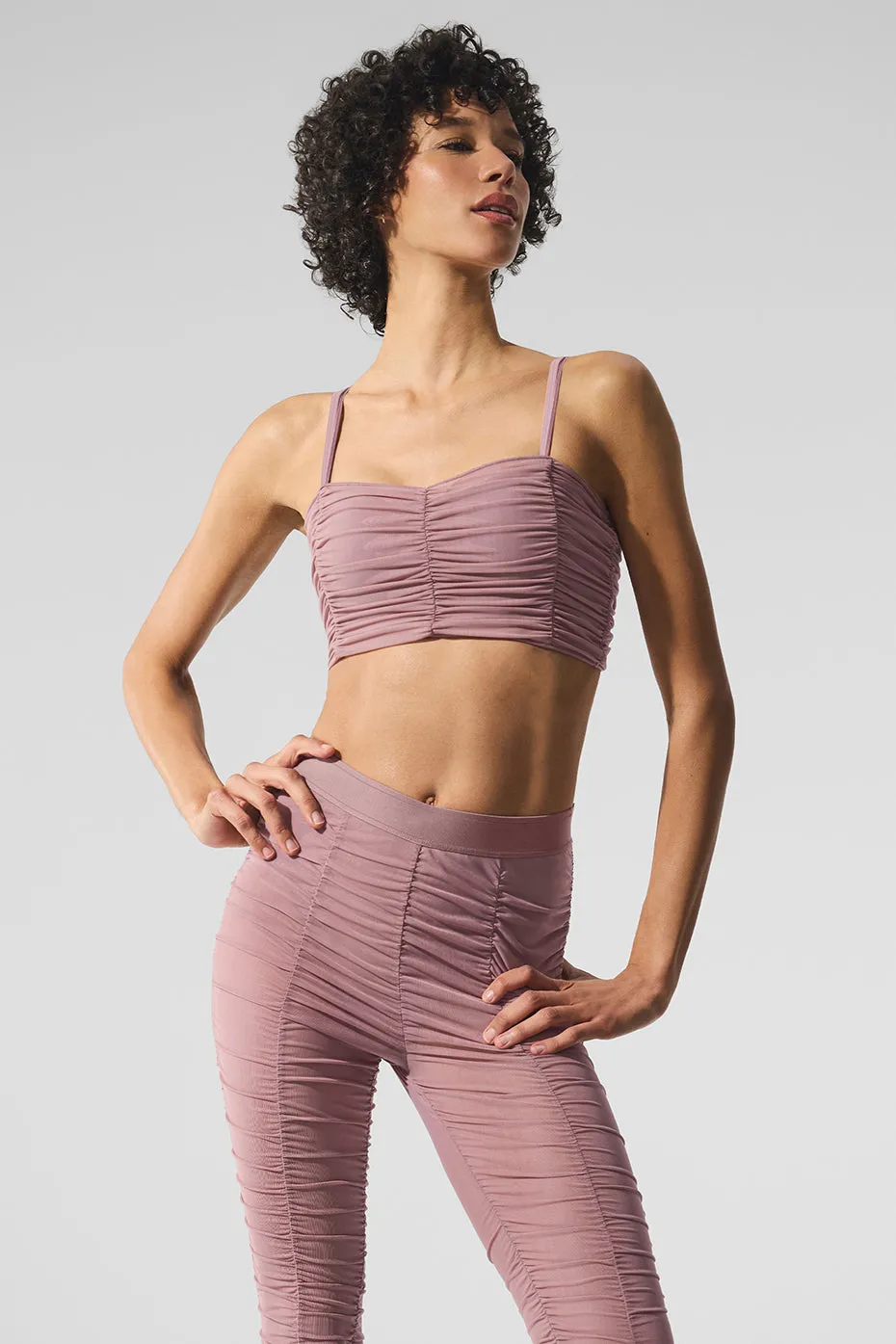 Airlift Mesh Cherish Bra - Smoky Quartz sold by Alo Yoga product image thumbnail 3