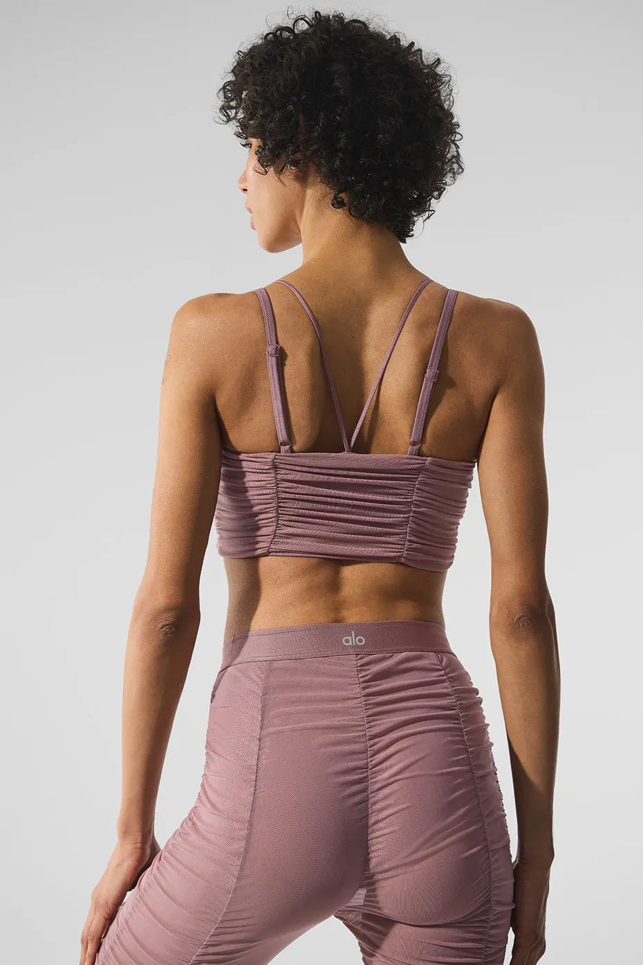 Airlift Mesh Cherish Bra - Smoky Quartz sold by Alo Yoga product image thumbnail 4