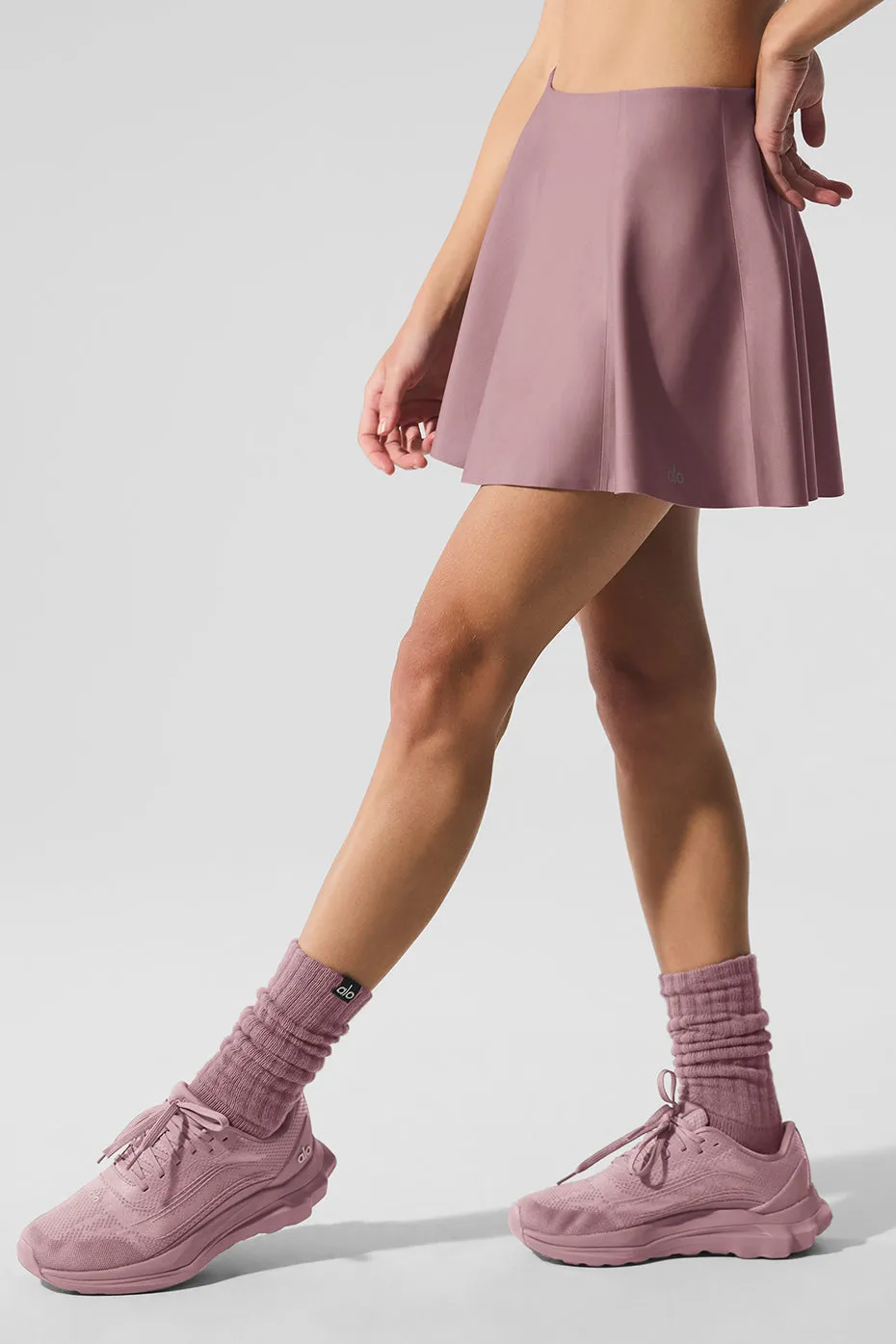 Airlift Down The Line Tennis Skirt - Smoky Quartz sold by Alo Yoga product image thumbnail 4