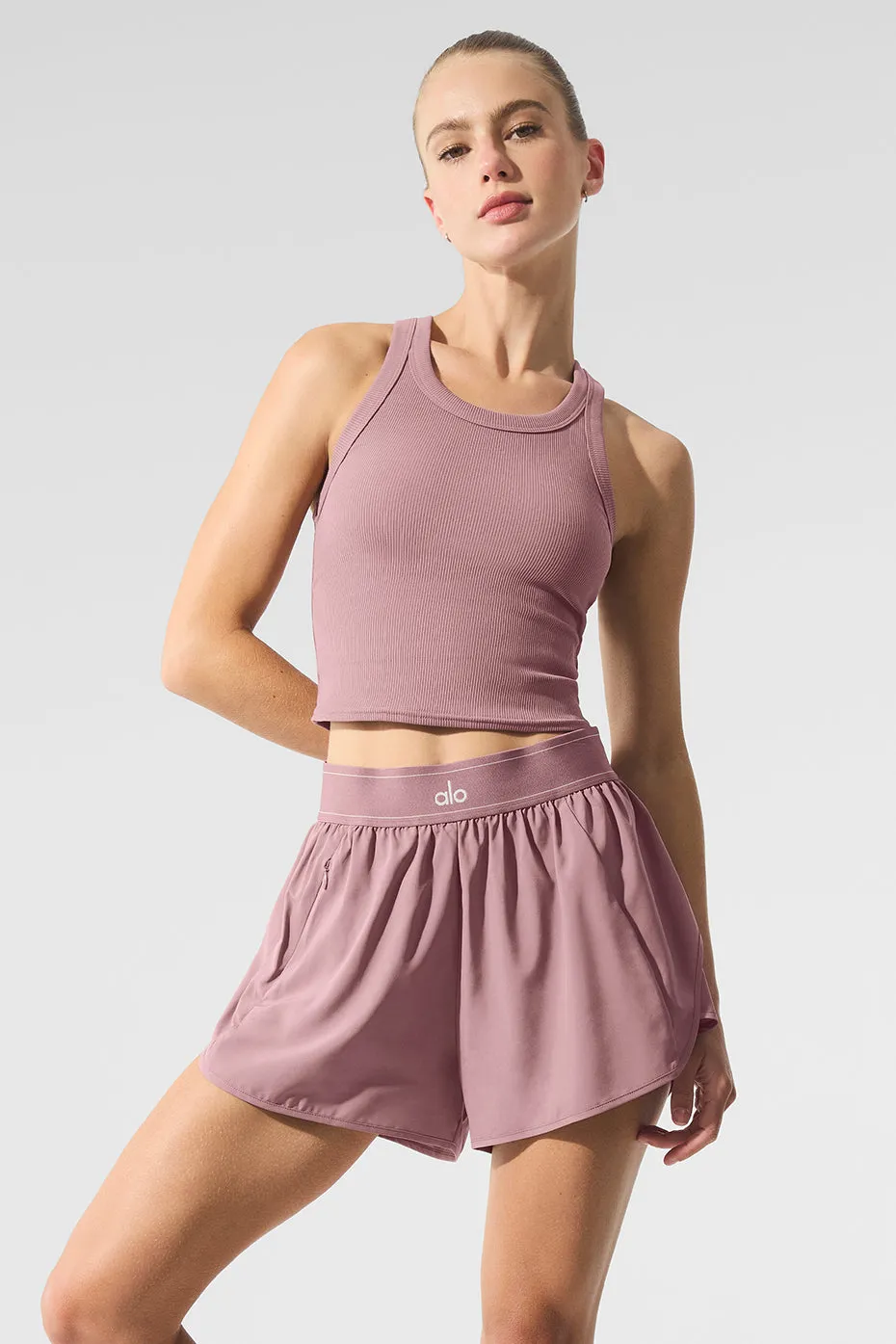 Match Point Short - Smoky Quartz sold by Alo Yoga product image thumbnail 5