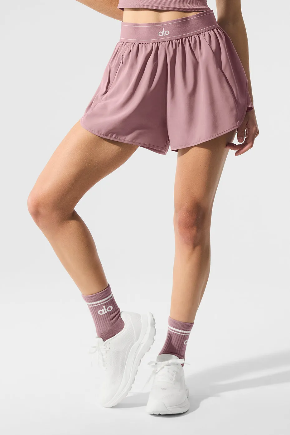 Match Point Short - Smoky Quartz sold by Alo Yoga product image thumbnail 3