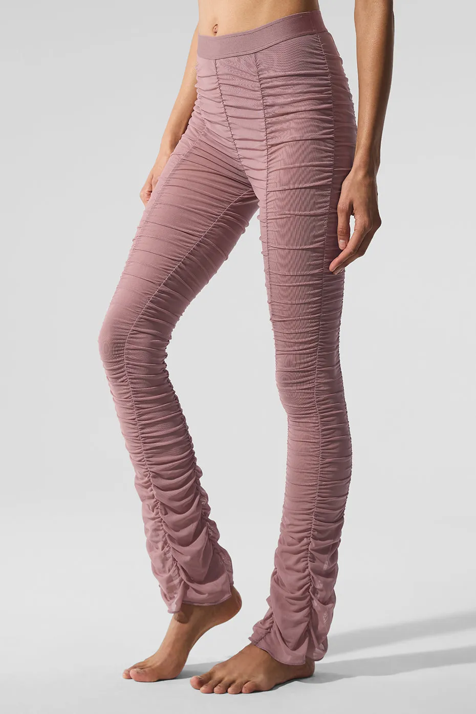 Airlift Mesh High-Waist Cherish Legging - Smoky Quartz sold by Alo Yoga product image thumbnail 5