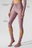Airlift Mesh High-Waist Divine Capri - Smoky Quartz sold by Alo Yoga