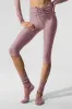 Airlift Mesh High-Waist Divine Capri - Smoky Quartz sold by Alo Yoga