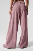 High-Waist Dreamscape Trouser (Regular) - Smoky Quartz sold by Alo Yoga