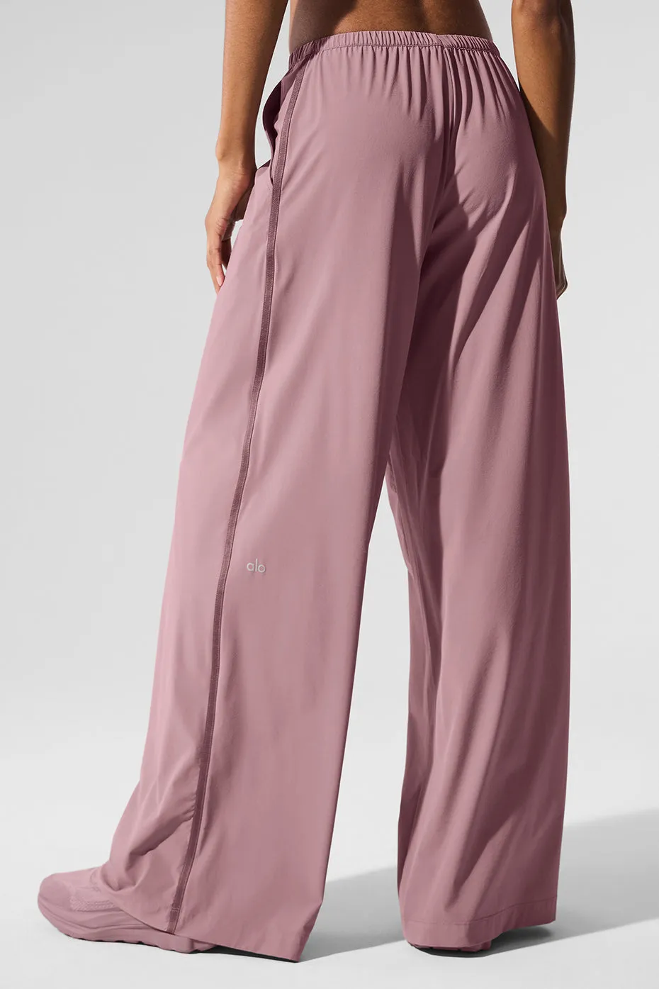 Breezy Wide Leg Pant - Smoky Quartz sold by Alo Yoga product image thumbnail 3