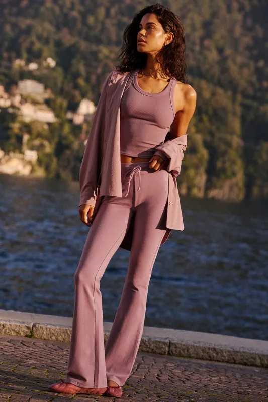 Sway Bootcut Sweatpant - Smoky Quartz sold by Alo Yoga