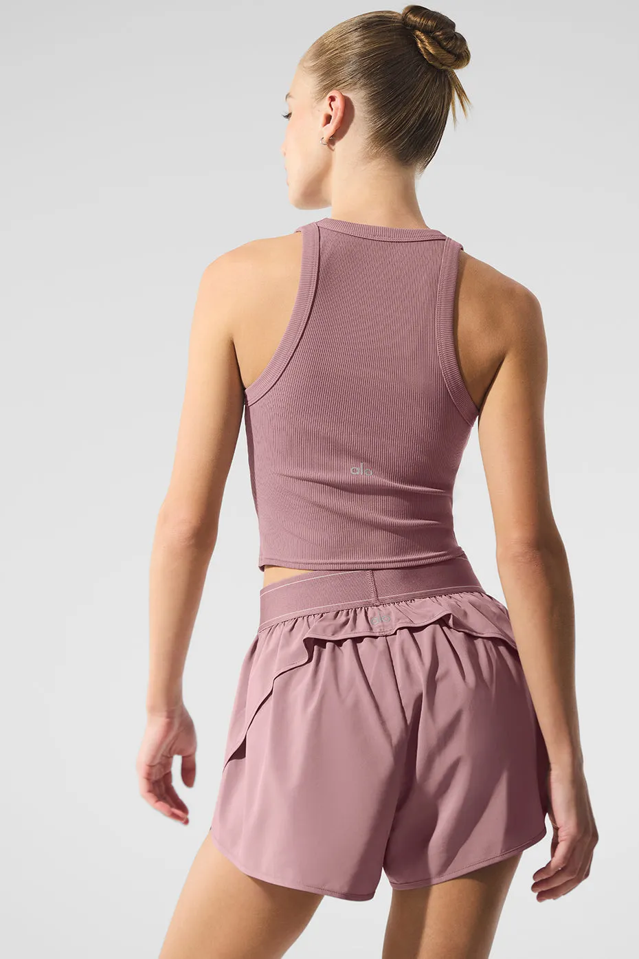 Goddess Ribbed Go-To Tank - Smoky Quartz sold by Alo Yoga product image thumbnail 2