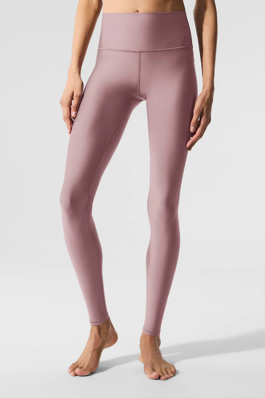 ALO | High-Waist Airlift Legging in Smoky Quartz Brown, Size: Large sold by Alo Yoga
