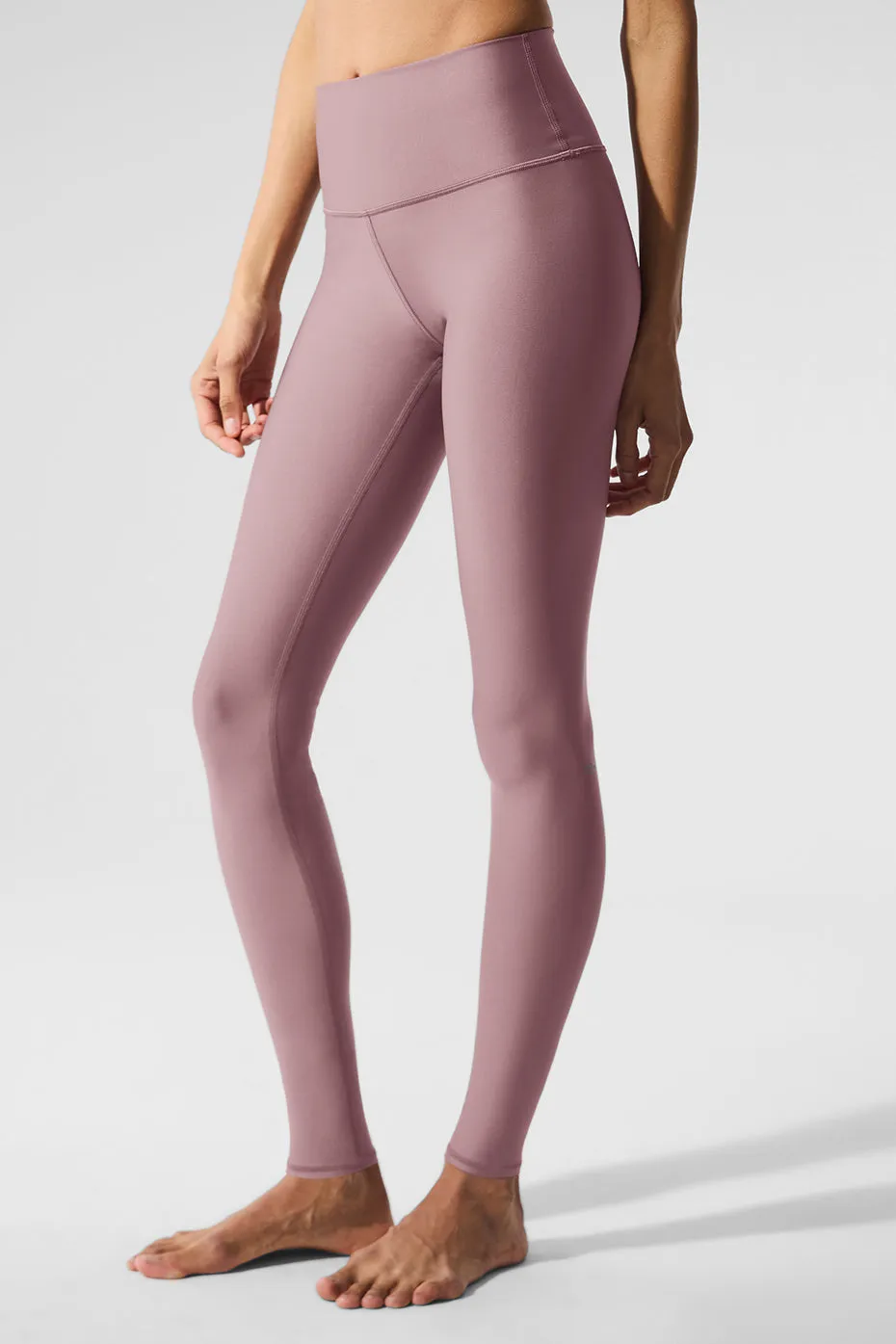 ALO | High-Waist Airlift Legging in Smoky Quartz Brown, Size: Large sold by Alo Yoga product image thumbnail 4