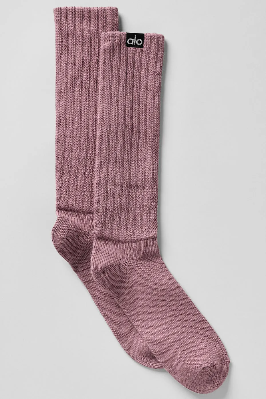 Unisex Scrunch Sock - Smoky Quartz sold by Alo Yoga