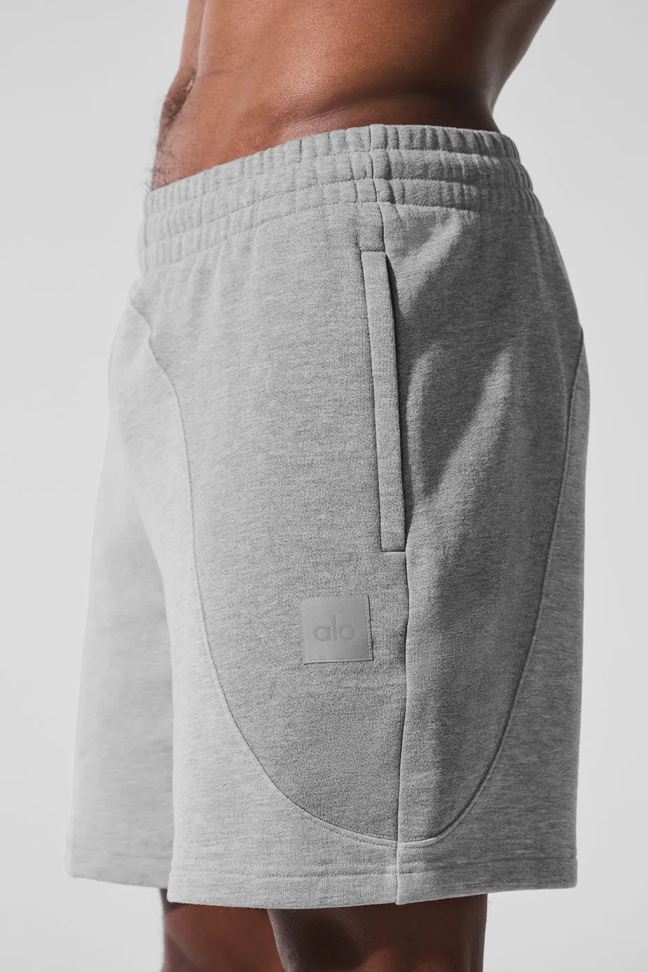 7" Make Waves Short - Athletic Heather Grey Tonal sold by Alo Yoga product image thumbnail 3