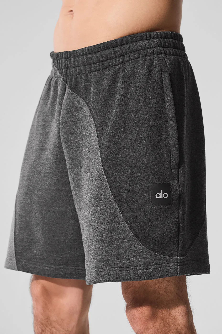 7" Make Waves Short - Dark Heather Grey Tonal sold by Alo Yoga product image thumbnail 3