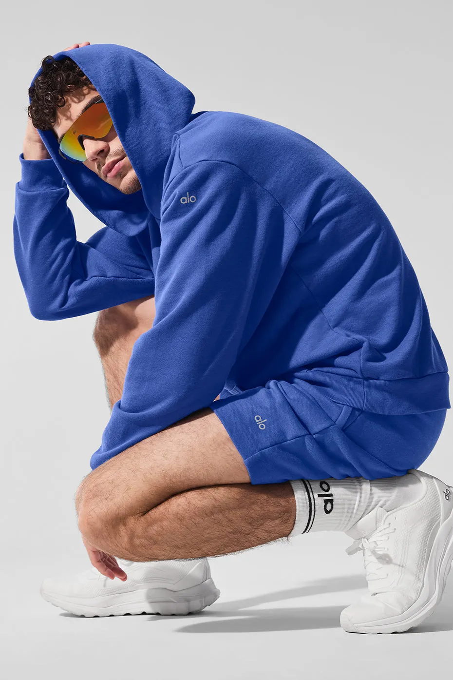 Chill Hoodie - Marathon Blue sold by Alo Yoga product image thumbnail 4