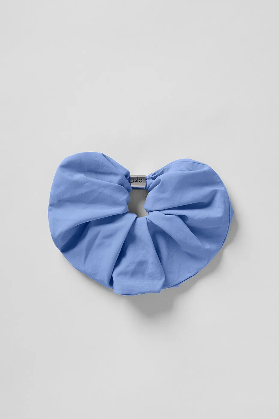 Bead It Oversized Scrunchie - Crystal Clear Blue sold by Alo Yoga