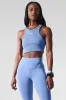Aspire Tank - Crystal Clear Blue/White sold by Alo Yoga