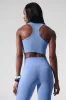 Aspire Tank - Crystal Clear Blue/White sold by Alo Yoga