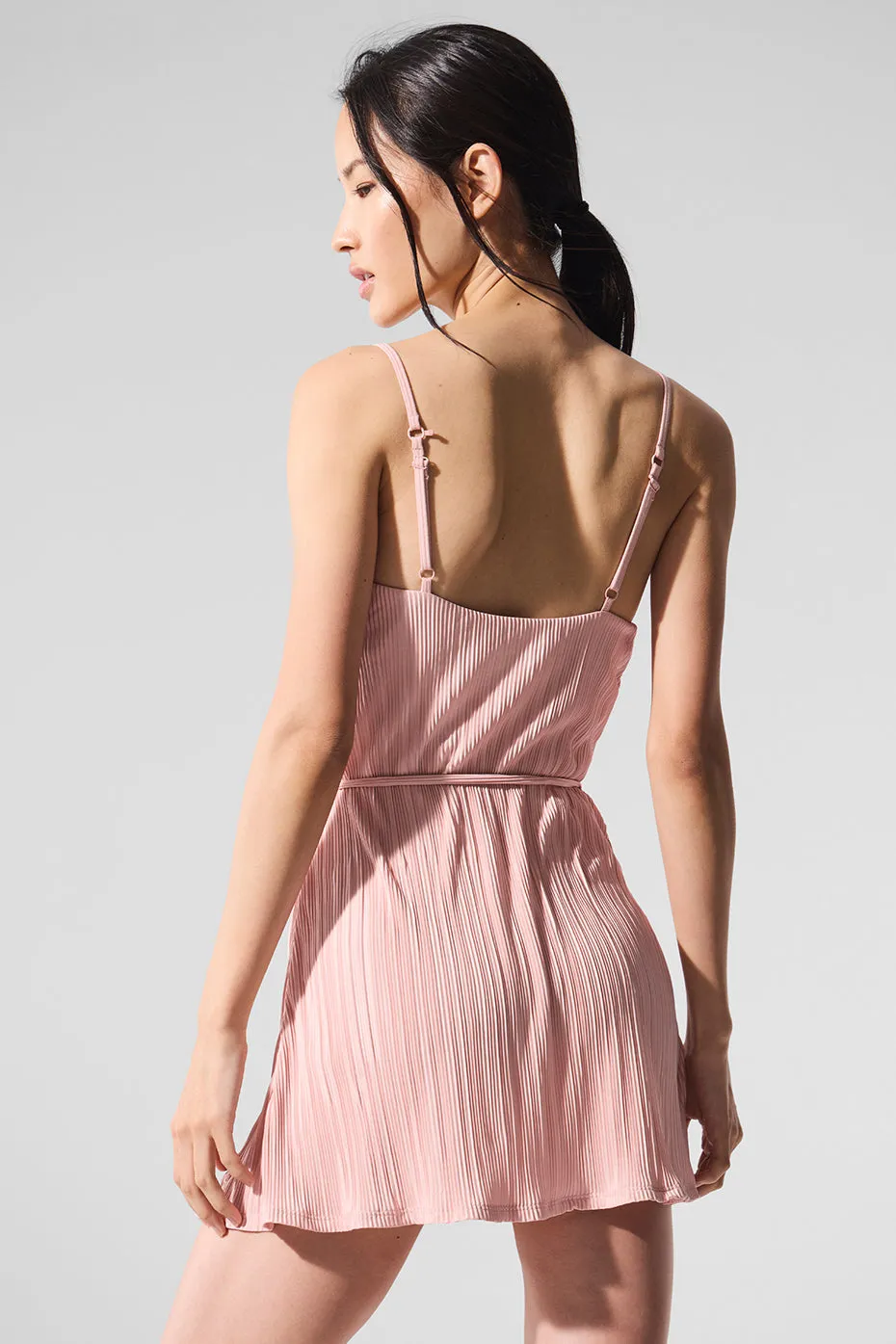 Micro Plisse Game On Tennis Dress - Pink Quartz sold by Alo Yoga product image thumbnail 3