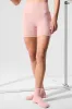 5" Airbrush High-Waist Biker Short - Pink Quartz sold by Alo Yoga