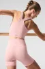 5" Airbrush High-Waist Biker Short - Pink Quartz sold by Alo Yoga