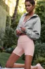 5" Airbrush High-Waist Biker Short - Pink Quartz sold by Alo Yoga