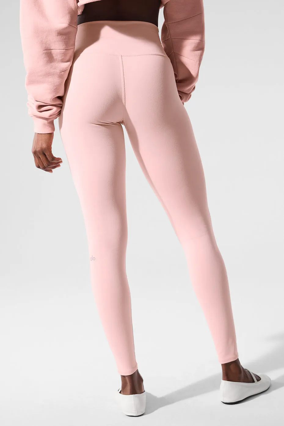 High-Waist Airbrush Legging - Pink Quartz sold by Alo Yoga product image thumbnail 4