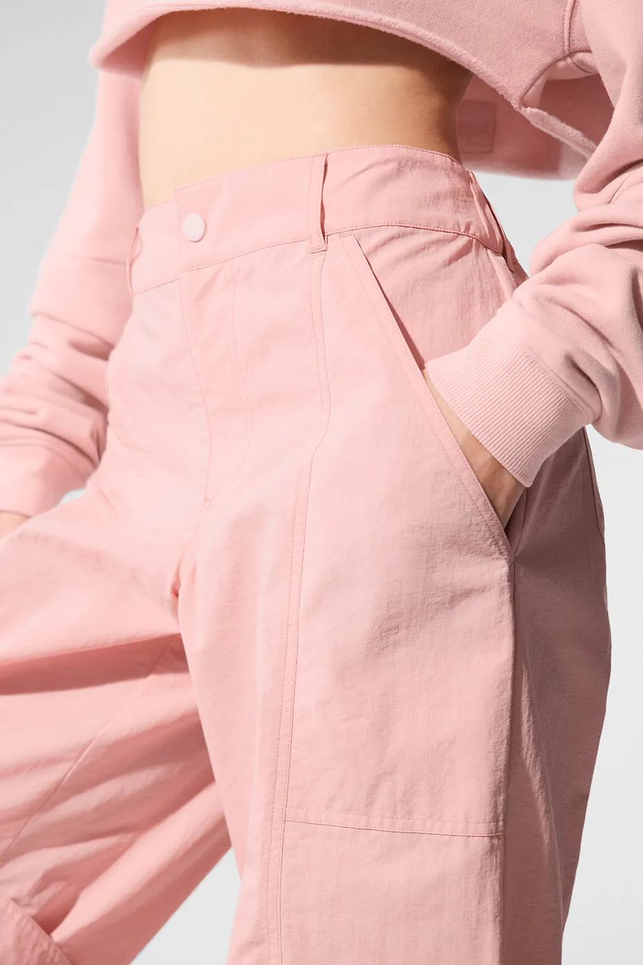 High-Waist Voyager Trouser - Pink Quartz sold by Alo Yoga product image thumbnail 4