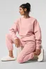 Accolade Crew Neck Pullover - Pink Quartz sold by Alo Yoga