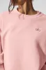 Accolade Crew Neck Pullover - Pink Quartz sold by Alo Yoga