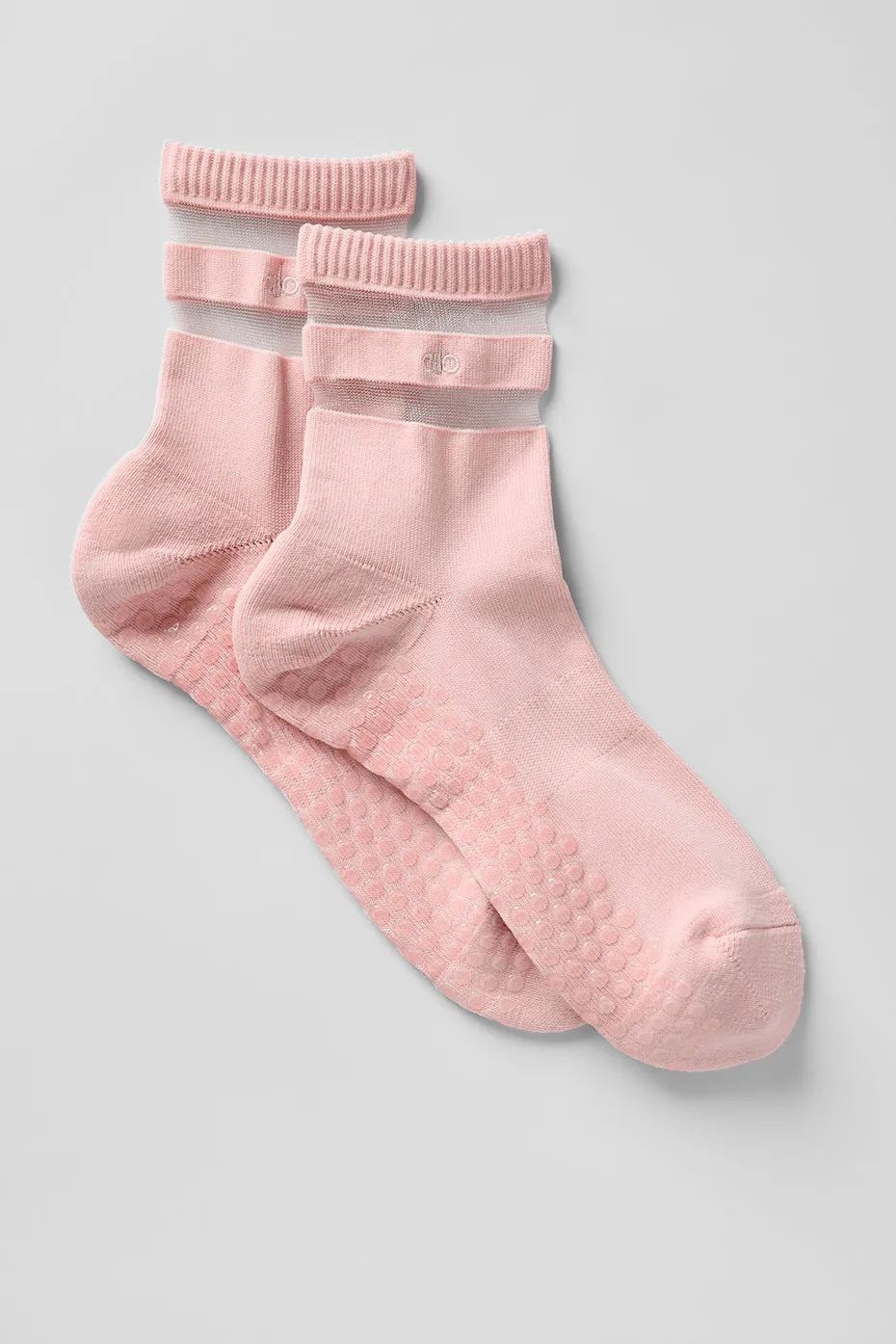 Women's Pulse Grip Sock - Pink Quartz sold by Alo Yoga