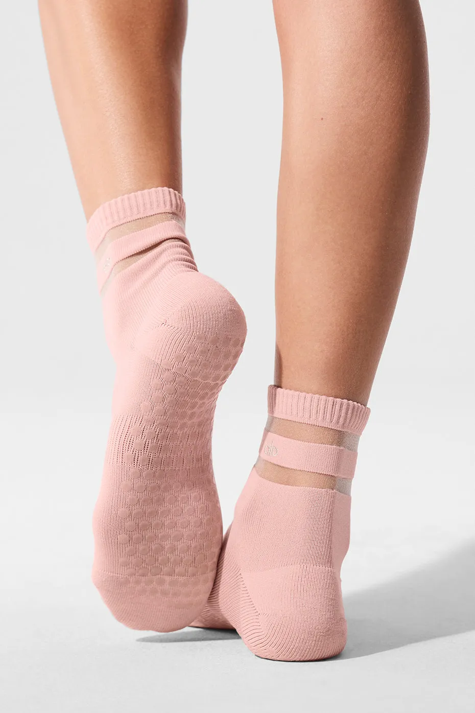 Women's Pulse Grip Sock - Pink Quartz sold by Alo Yoga product image thumbnail 3