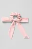 Love Knots Tie Scrunchie - Pink Quartz sold by Alo Yoga