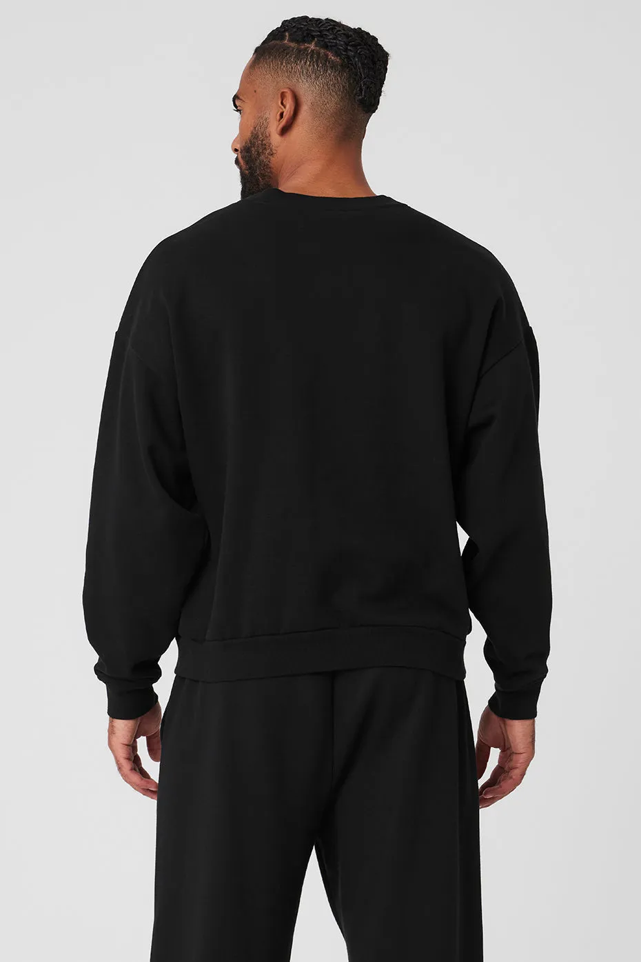 Accolade Crew Neck Pullover - Black sold by Alo Yoga product image thumbnail 2