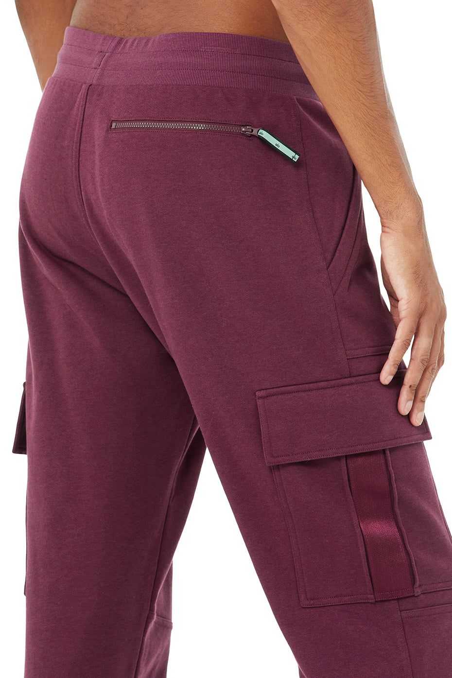 Highline Cargo Sweatpant - Varsity Cardinal sold by Alo Yoga product image thumbnail 5