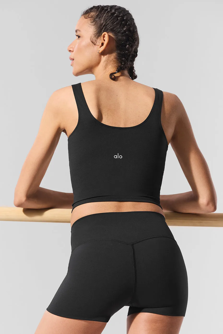Alo Softsculpt Precision Tank - Black sold by Alo Yoga product image thumbnail 4