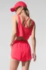 Cropped Sport Star Tank - Candy Red sold by Alo Yoga