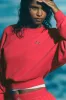 Cropped Accolade Crewneck - Candy Red sold by Alo Yoga