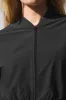 Cropped Breezy Full-Zip Cover Up - Black sold by Alo Yoga