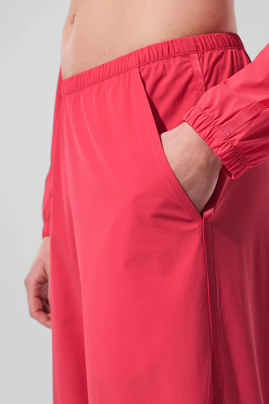 Breezy Wide Leg Pant (Long) - Candy Red sold by Alo Yoga product image thumbnail 4