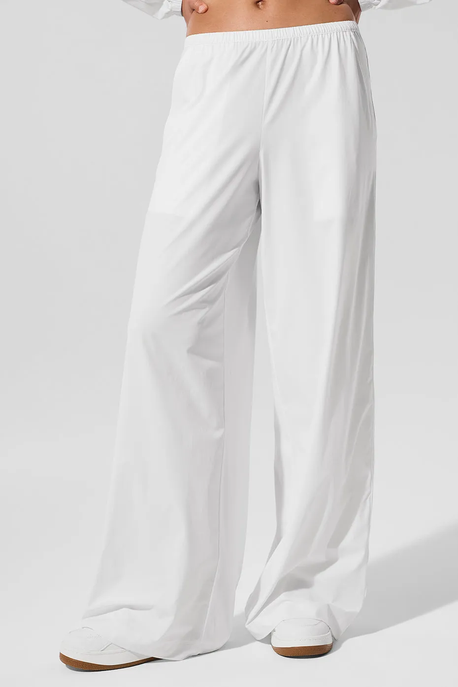 Breezy Wide Leg Pant - White sold by Alo Yoga product image thumbnail 3