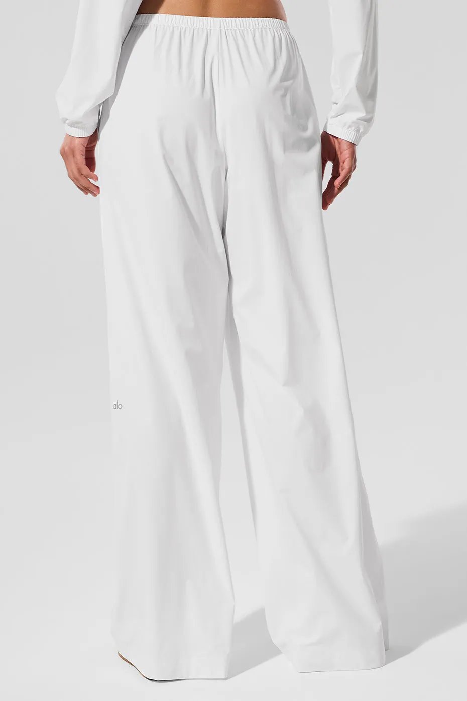 Breezy Wide Leg Pant - White sold by Alo Yoga product image thumbnail 4